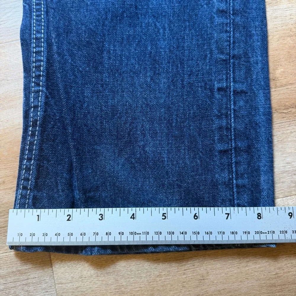 Levi's 559 Relaxed Straight Jeans Mens 34x30 Dark Wash Blue Denim Cotton Skater